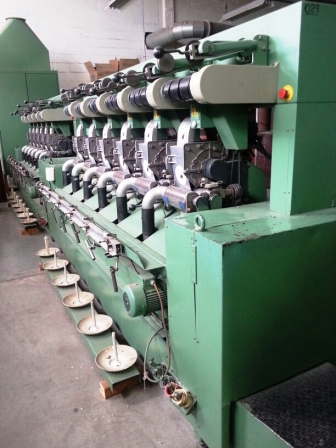 FEHRER Dref 2 Friction Spinning Machines, 12 positions each.